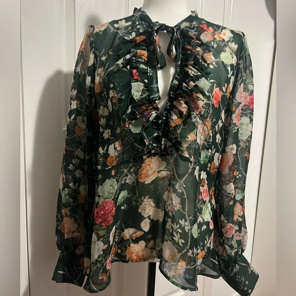 Zara Chiffon Blouse - Picture 4 of 7